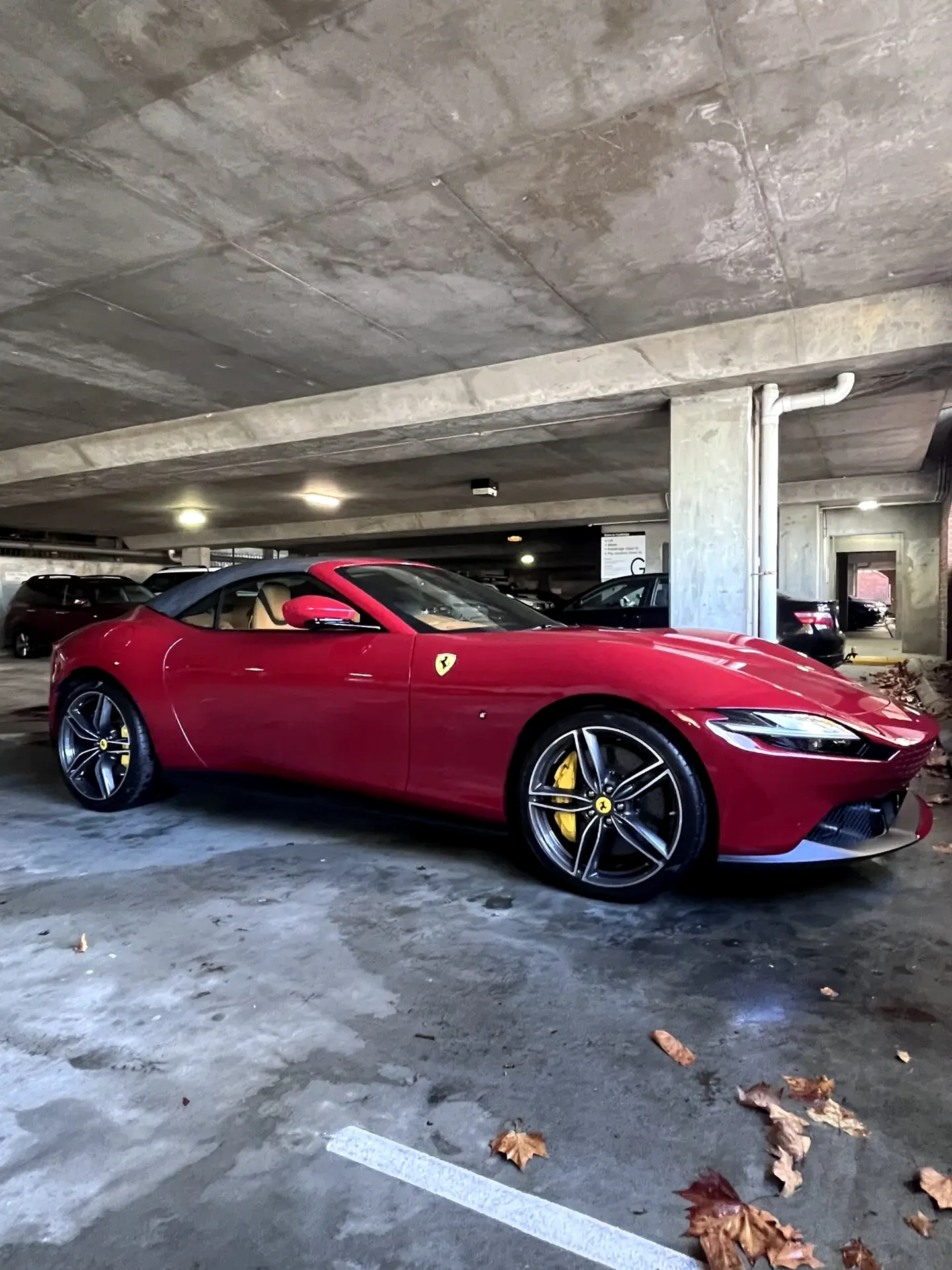 Red performance car finished by Carsmetic Detailing